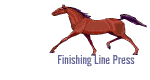 Finishing Line Press running horse logo