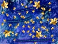 Buy Art from Diana Ludwig: Golden Blue Spring